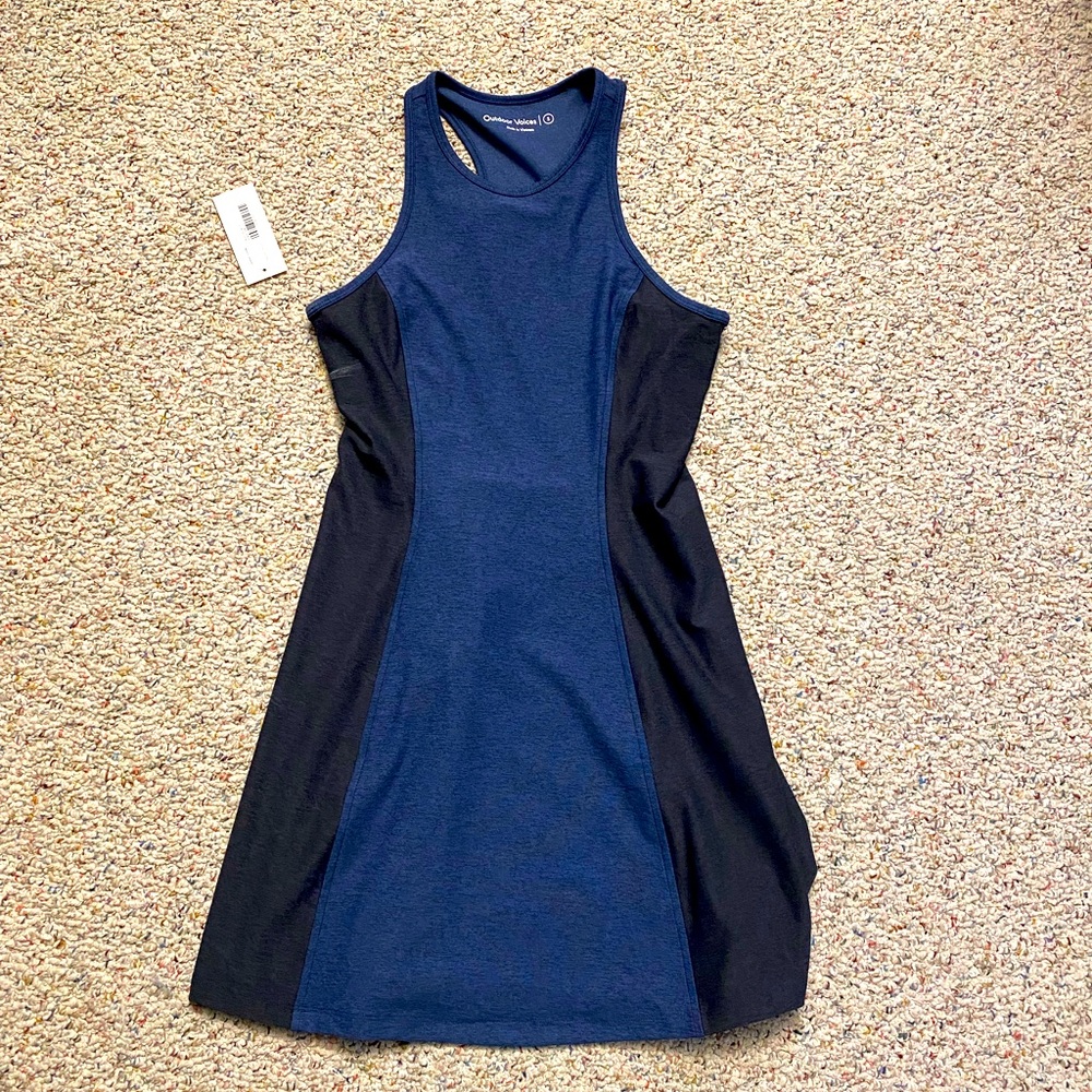 Outdoor Voices Athena dress Navy/charcoal